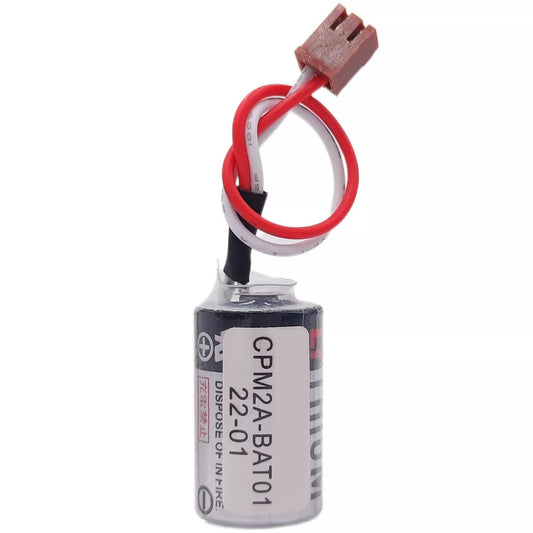 1 PC CPM2A-BAT01 3.6V 1000mAh PLC Battery For OMRON Controller CPM2A/CQM1H ER3V US